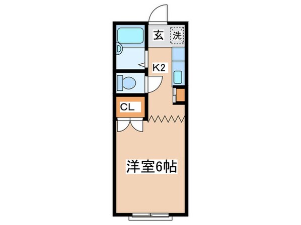 第二洗馬川荘の物件間取画像